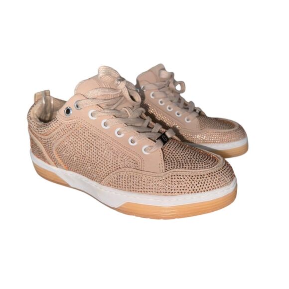 Shoes - Carvela Glide Bling Low Top Sneaker in Pale Pink Women's Size 9.5 (40 EU)